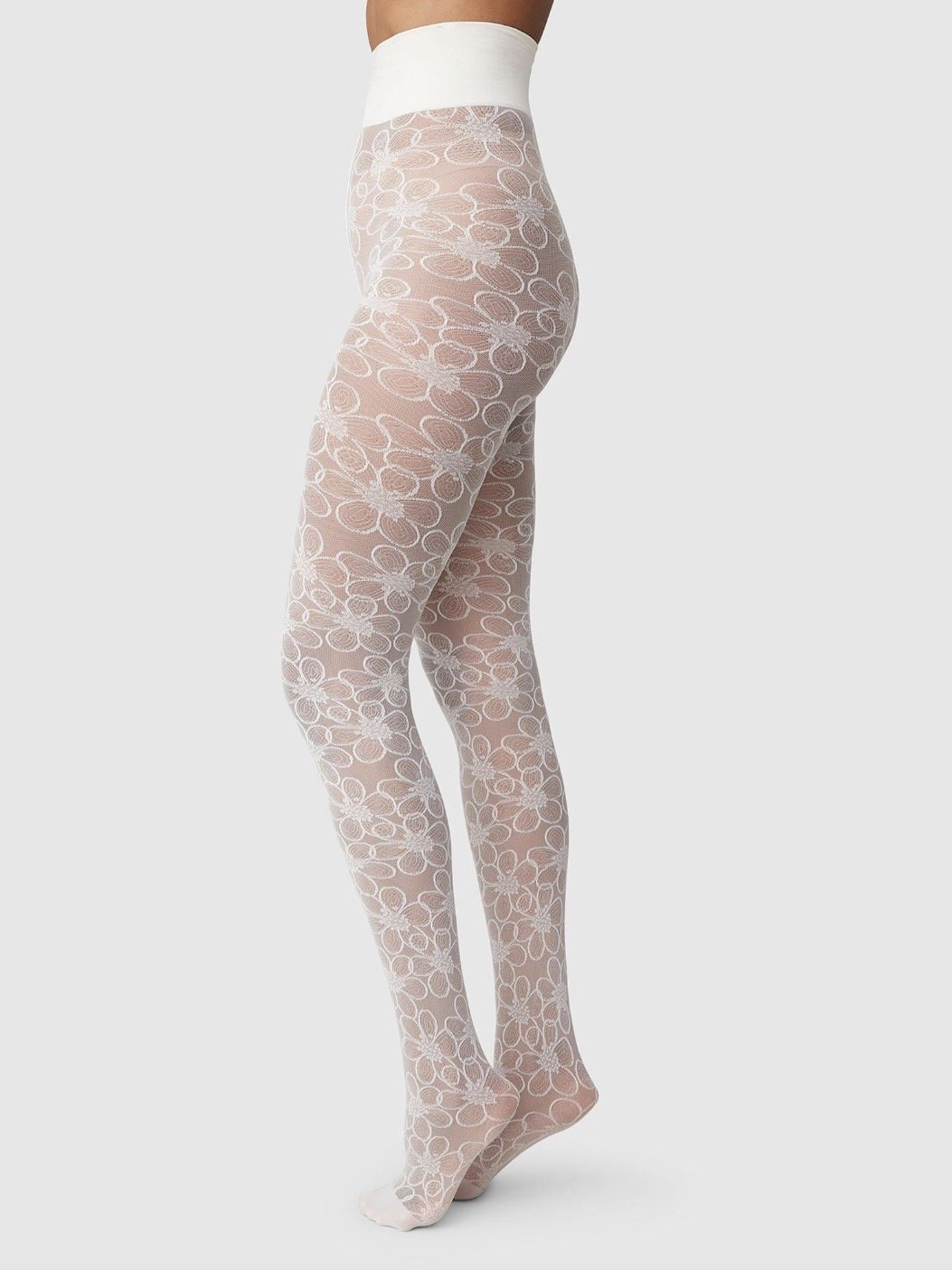 Swedish Stockings Maja Floral Patterned Tights — La Osa