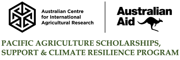 Pacific Agriculture Scholarships, Support &amp; Climate Resilience Program