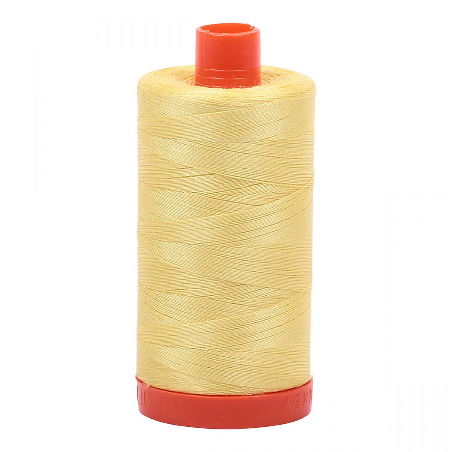 Aurifil Mako Cotton Thread Solid 50wt 1422yds Gold Yellow 