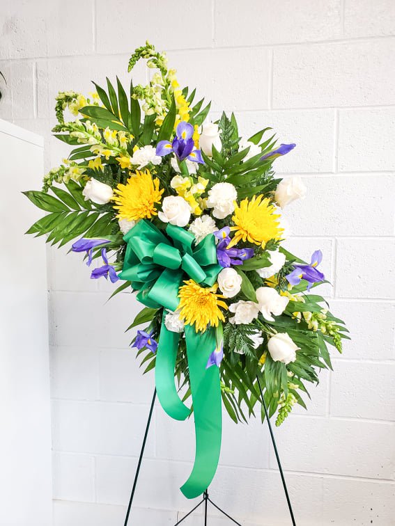 Sympathy Standing Easel — Amarillo Florist