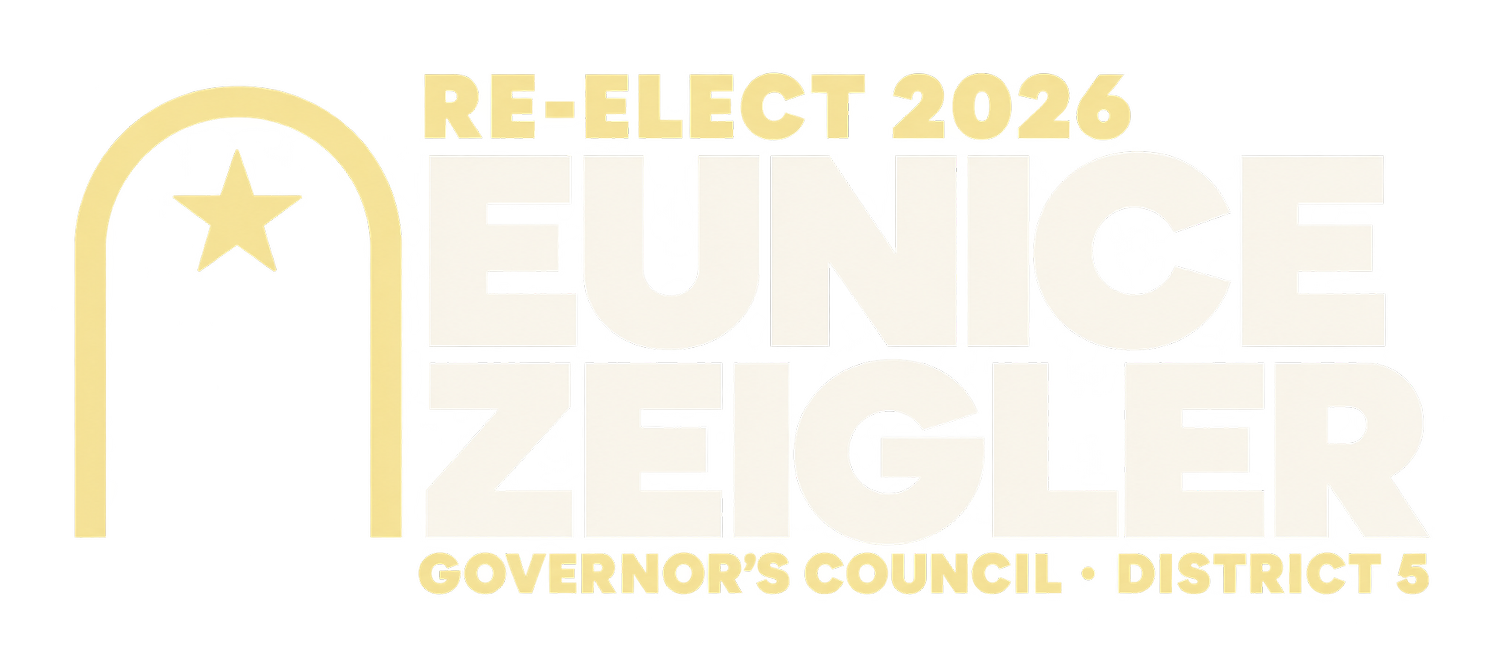Eunice Zeigler for Governor's Council