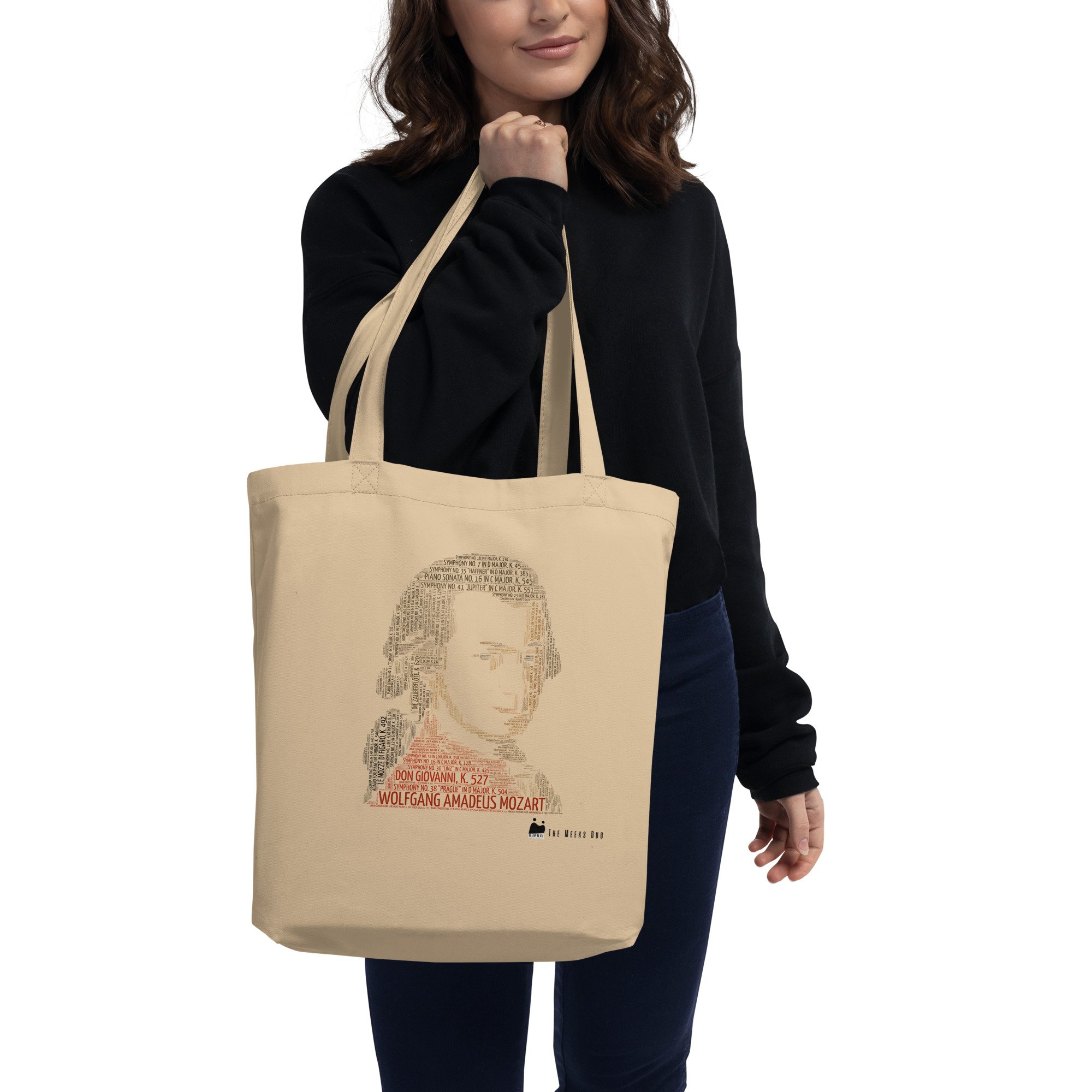 Mozart and his works Eco Tote Bag — The Meeks Duo