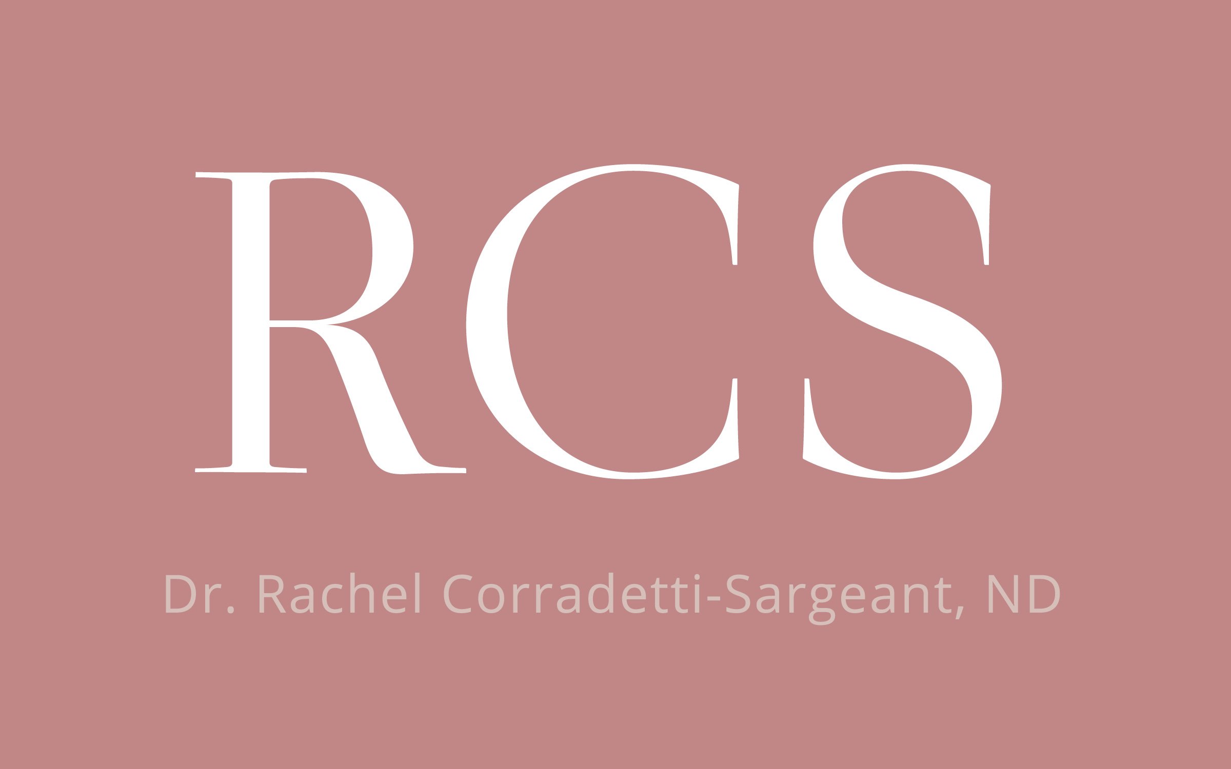 Dr. Rachel Corradetti-Sargeant, ND