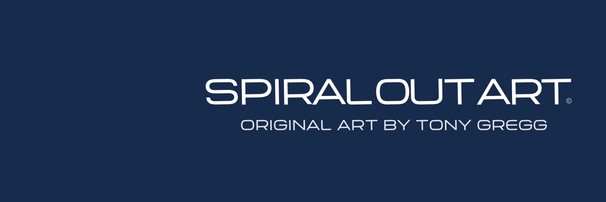 Spiral Out Art - original abstract paintings, art, New England, direct sales, commissions