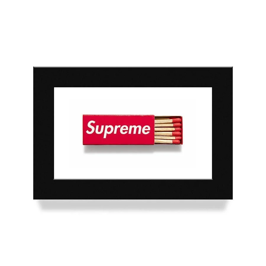 Supreme (Red Box) Print @matchbookdiaries — c r c