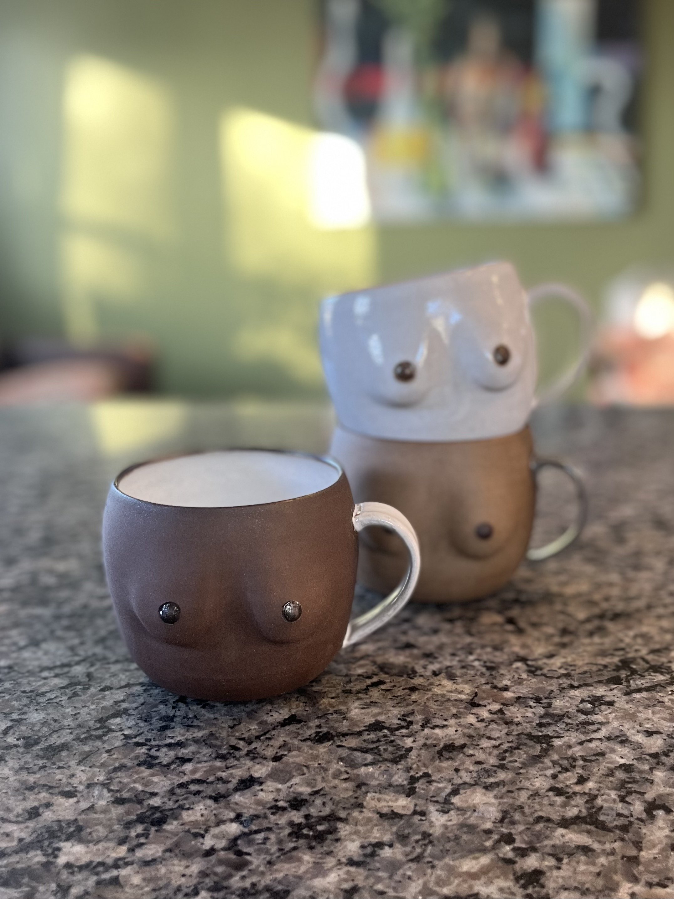 Ceramic Boobs Mug – Heartshake Studios, mug ceramique 