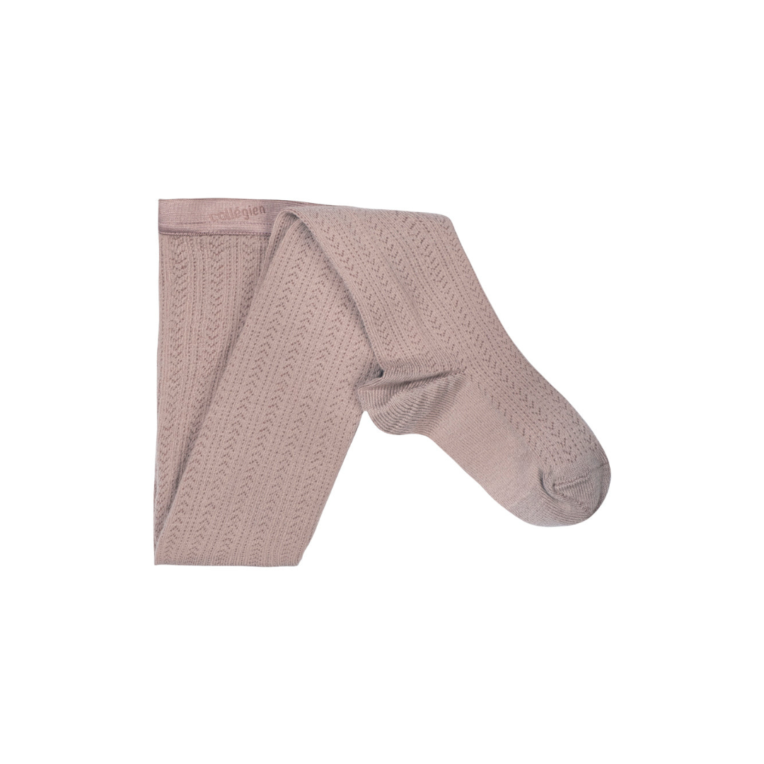Pointelle Merino Wool Tights — Ave Lumi