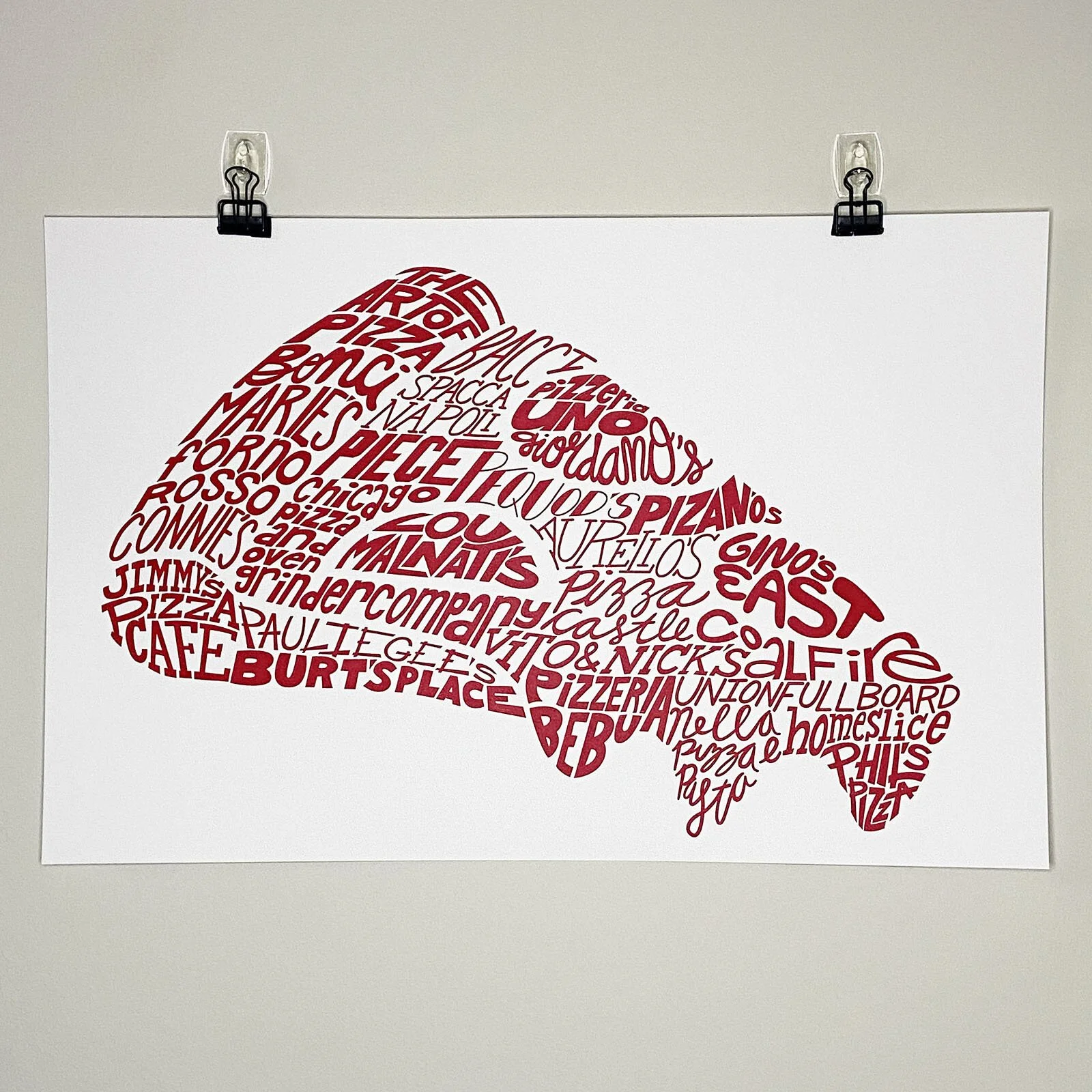 Chicago Pizzerias: Chicago Art Prints for Sale — Joe Mills Illustration