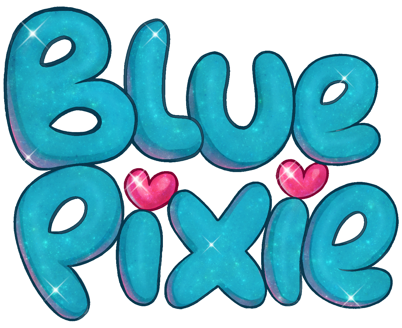 Blue Pixie Art