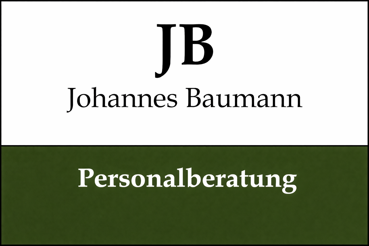 Johannes Baumann Personalberatung
