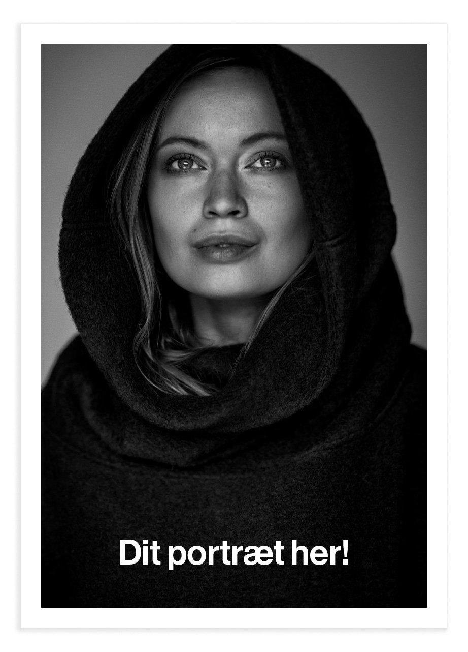Portrætfoto print A2 (42x59,4 — AARHUS PORTRÆT