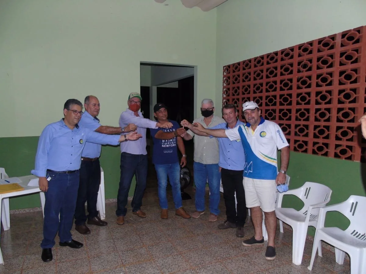 Jorge, Newton, Claudio, Geovane, Jose Ilson, Itair e Luciano