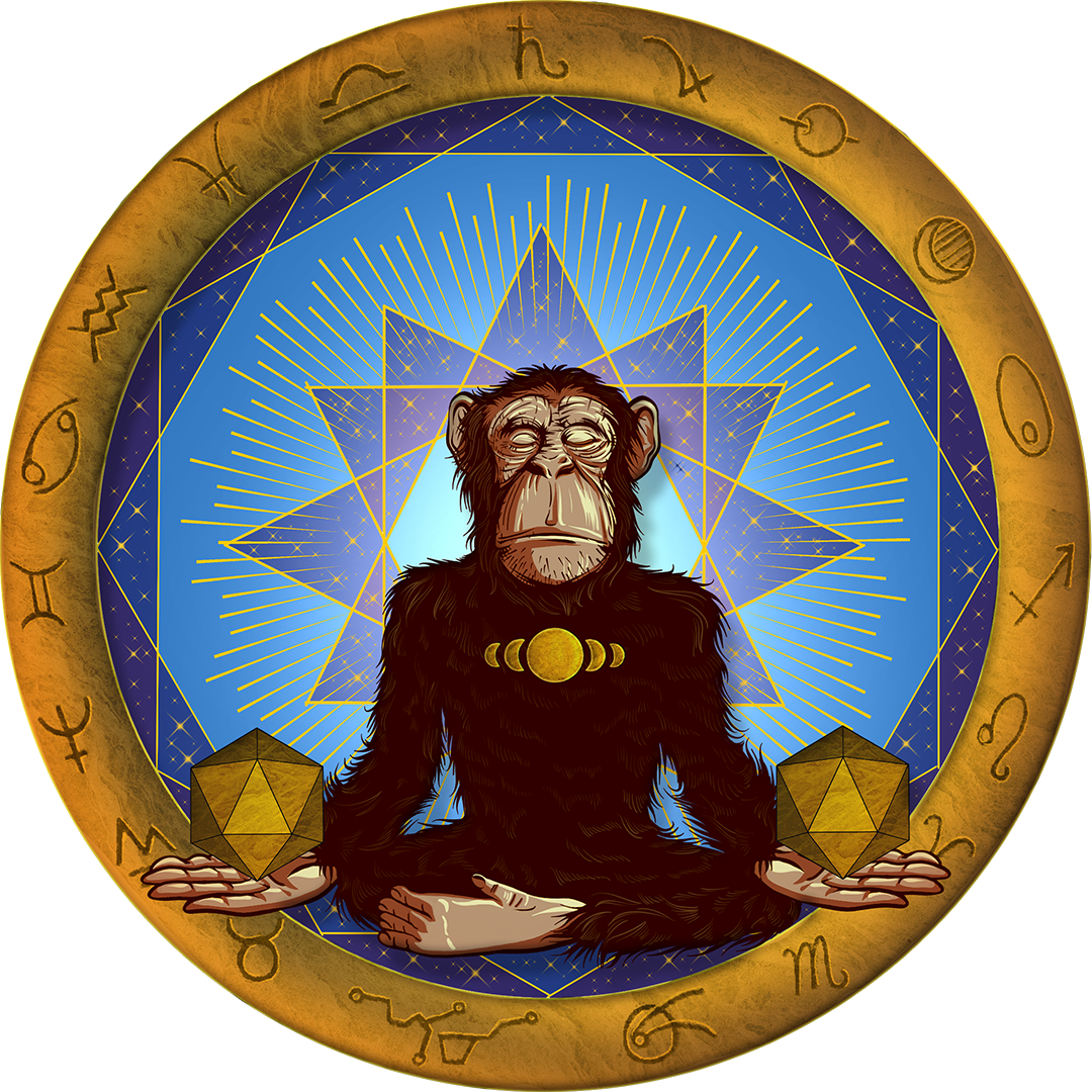 Meditating Munky