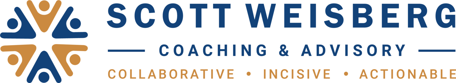 Logo from Scott Weisberg executive coach website