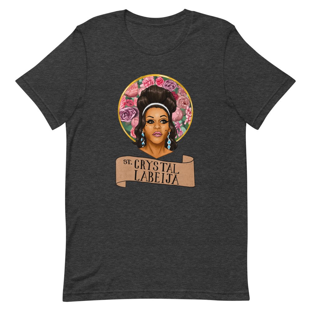 St. Crystal LaBeija Short-Sleeve Unisex T-Shirt — Queer Saints Project
