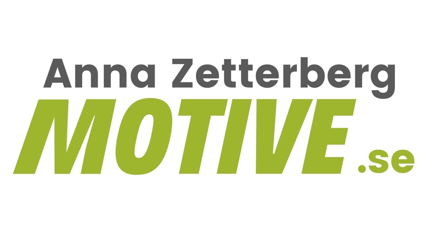 Anna Zetterberg - Motive