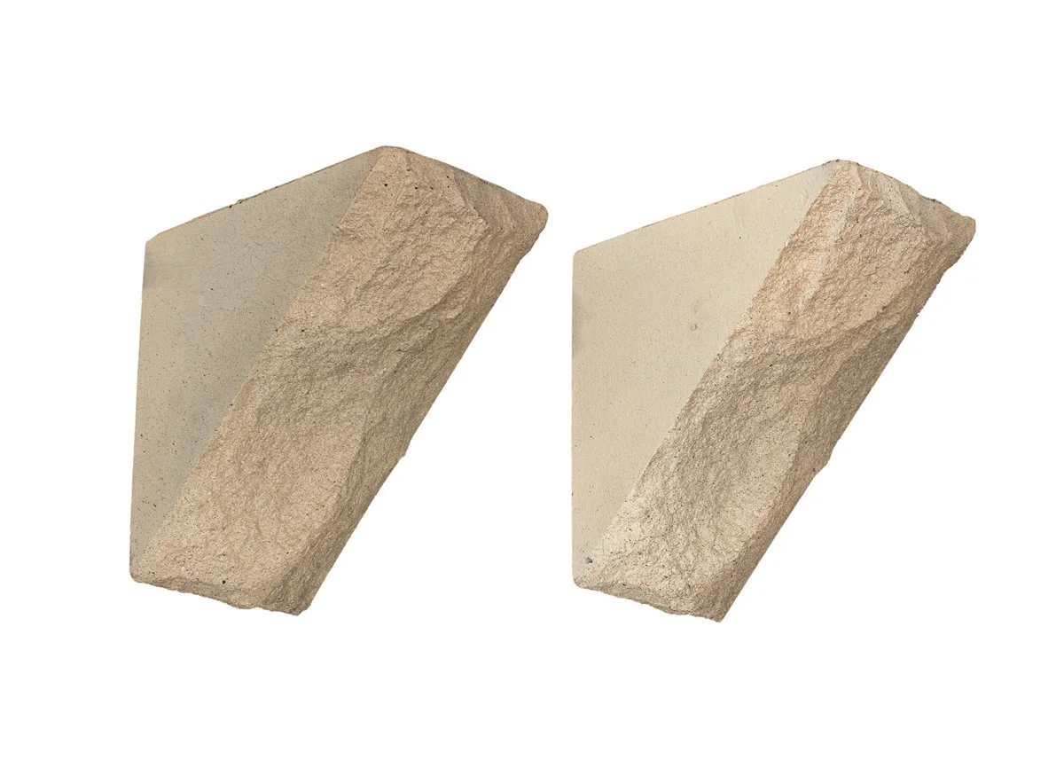 Rockface Limestone Corbels — Lexington Hearth