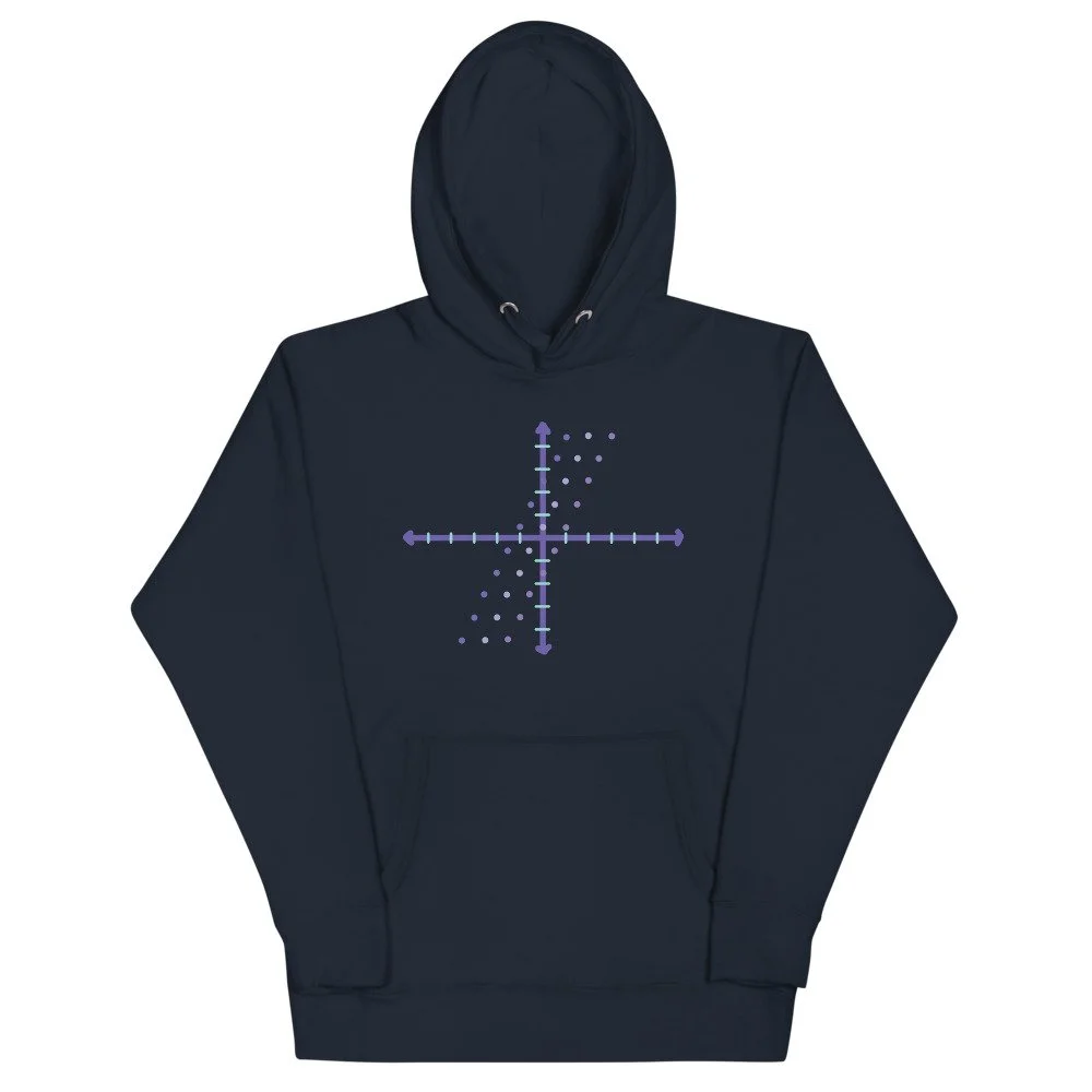 STEMFLAG (x,y) Coordínate Hoodie — STEMFLAG