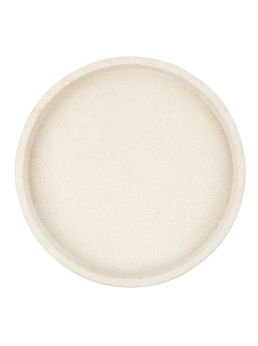 ZAKKIA】CONCRETE ROUND TRAY/コンクリート ラウンド トレイ