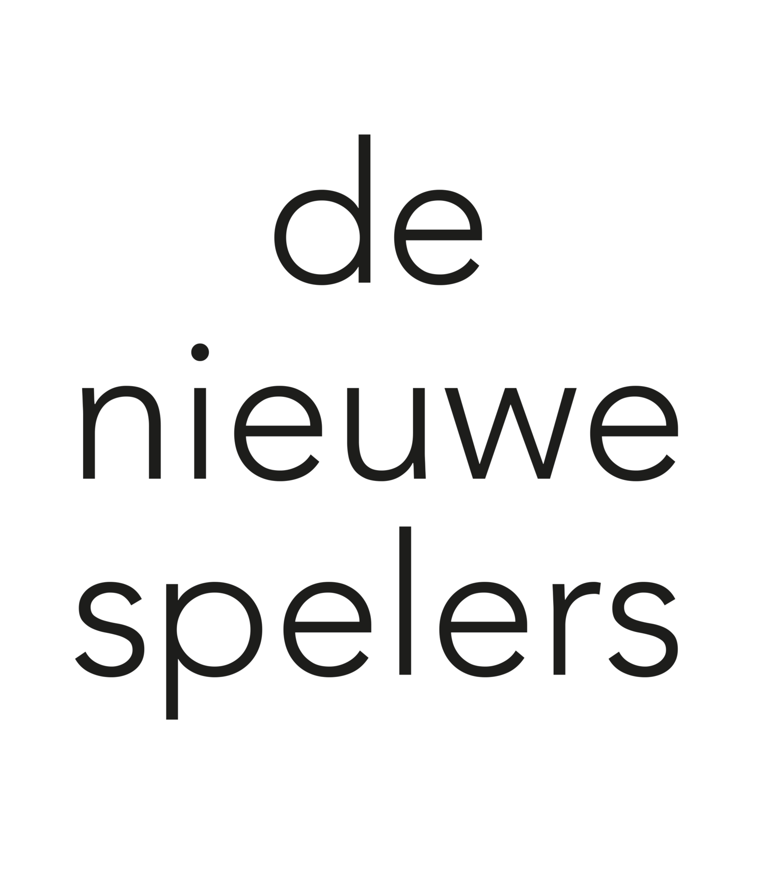 de nieuwe spelers