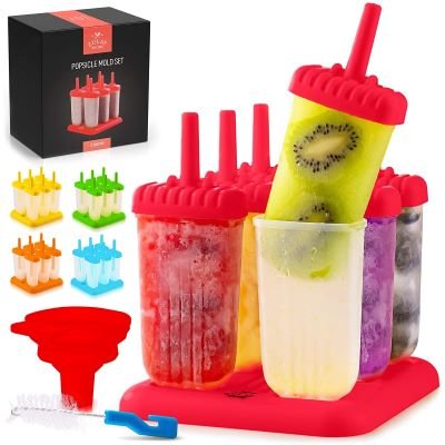 Zulay Kitchen Popsicle Molds Set of 6 - BPA Free Reusable Molds in Green —  A Carrot a Day - Healthy Living Blog
