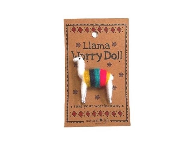 Natural Life Llama Worry Doll