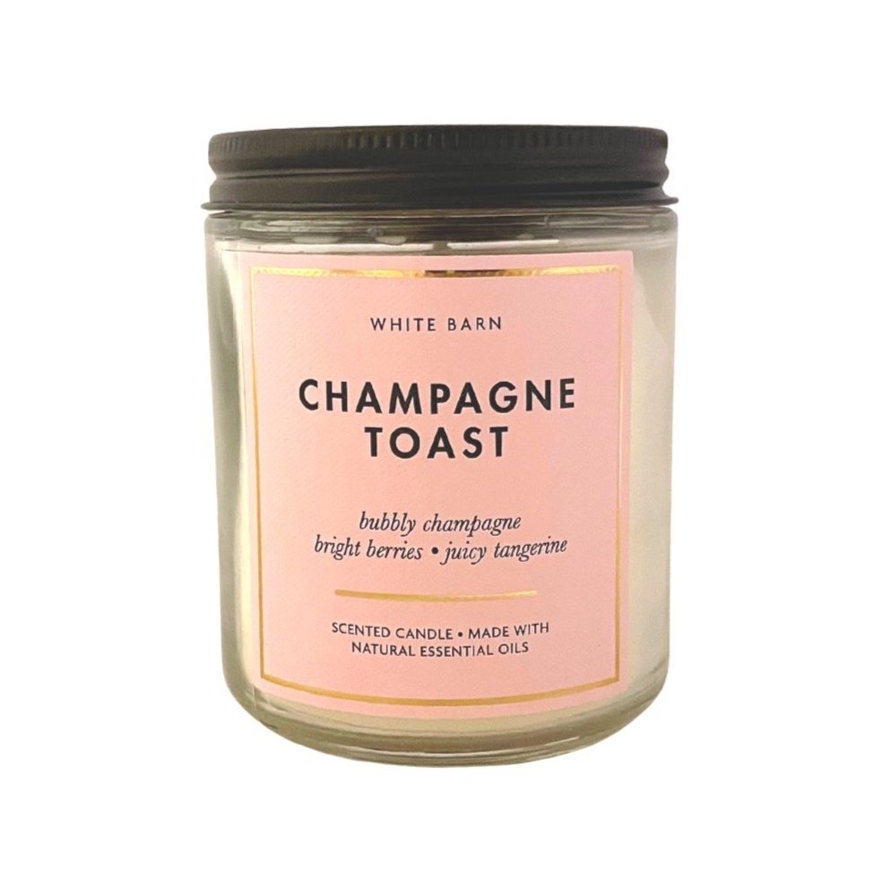 Champagne Toast Candle