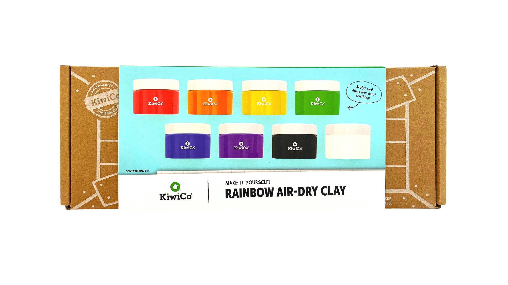 Rainbow Air-Dry Clay