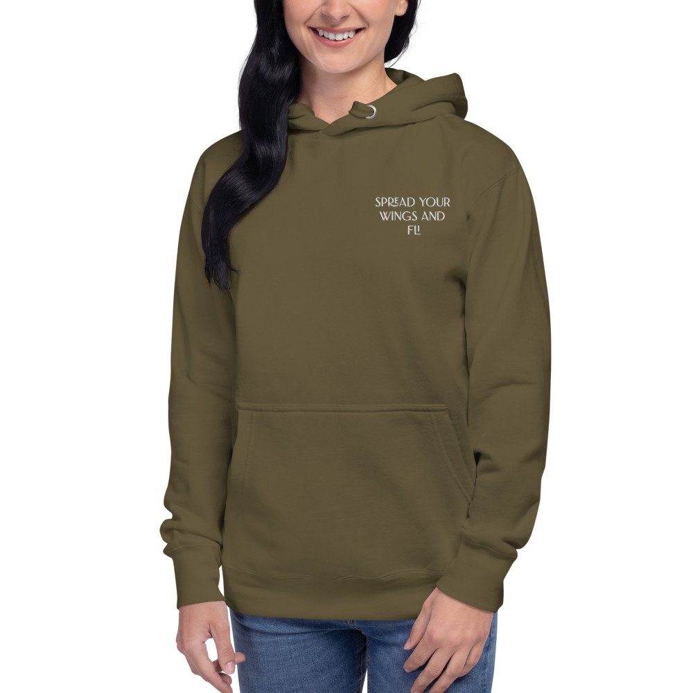 Ilayalith Unisex — Your Spread and Wings Hoodie Jessica Mora FLI