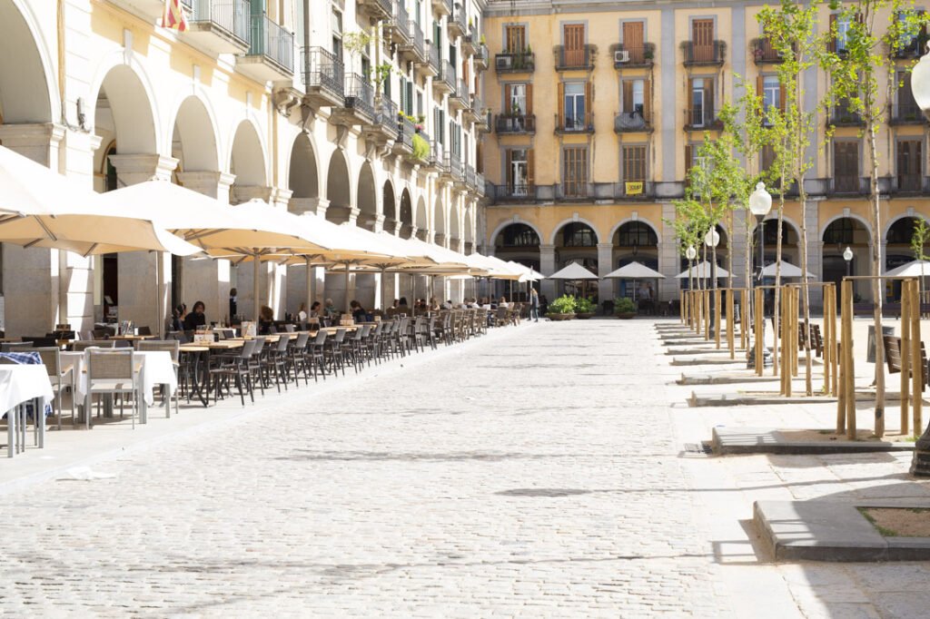 Place Independenca Girona