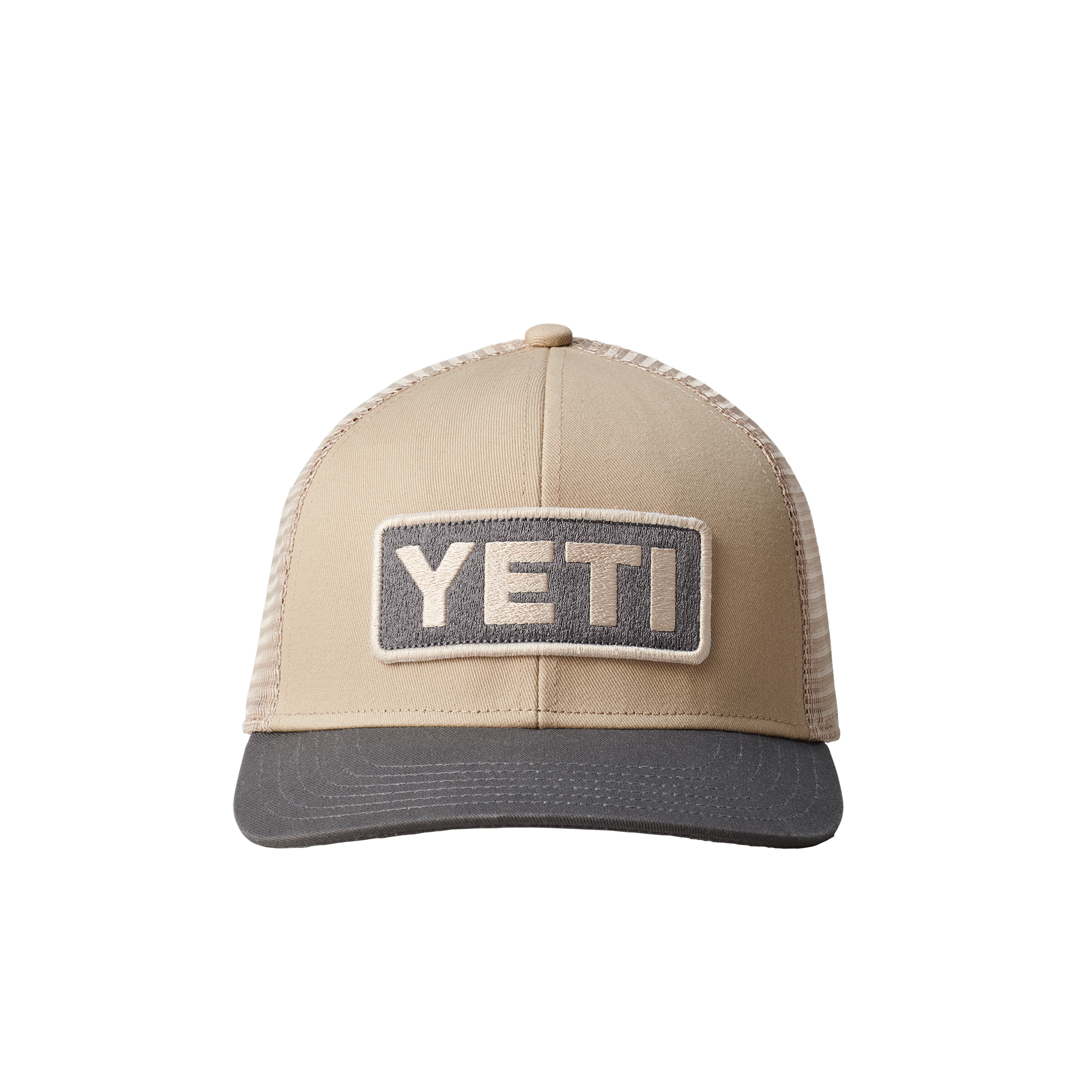 YETI Logo Badge Trucker Hat Live To BBQ