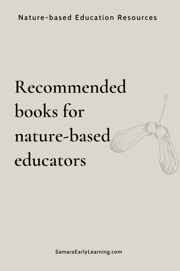 Recommended books for 自然-based educators