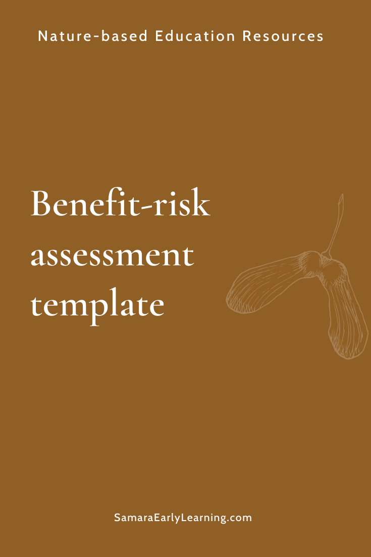 Benefit-Risk Assessment Template