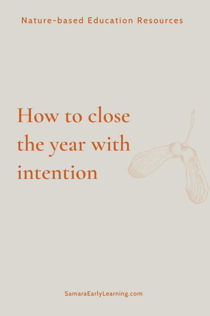 How to close the year 与 intention