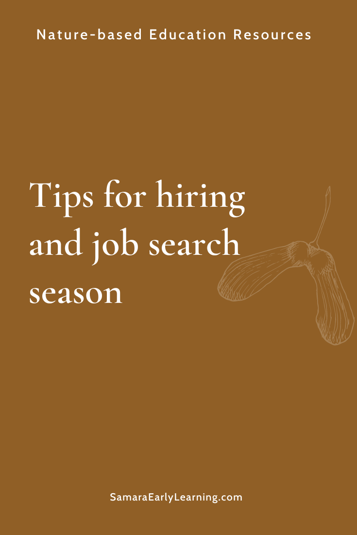 Tips for hiring and job search season