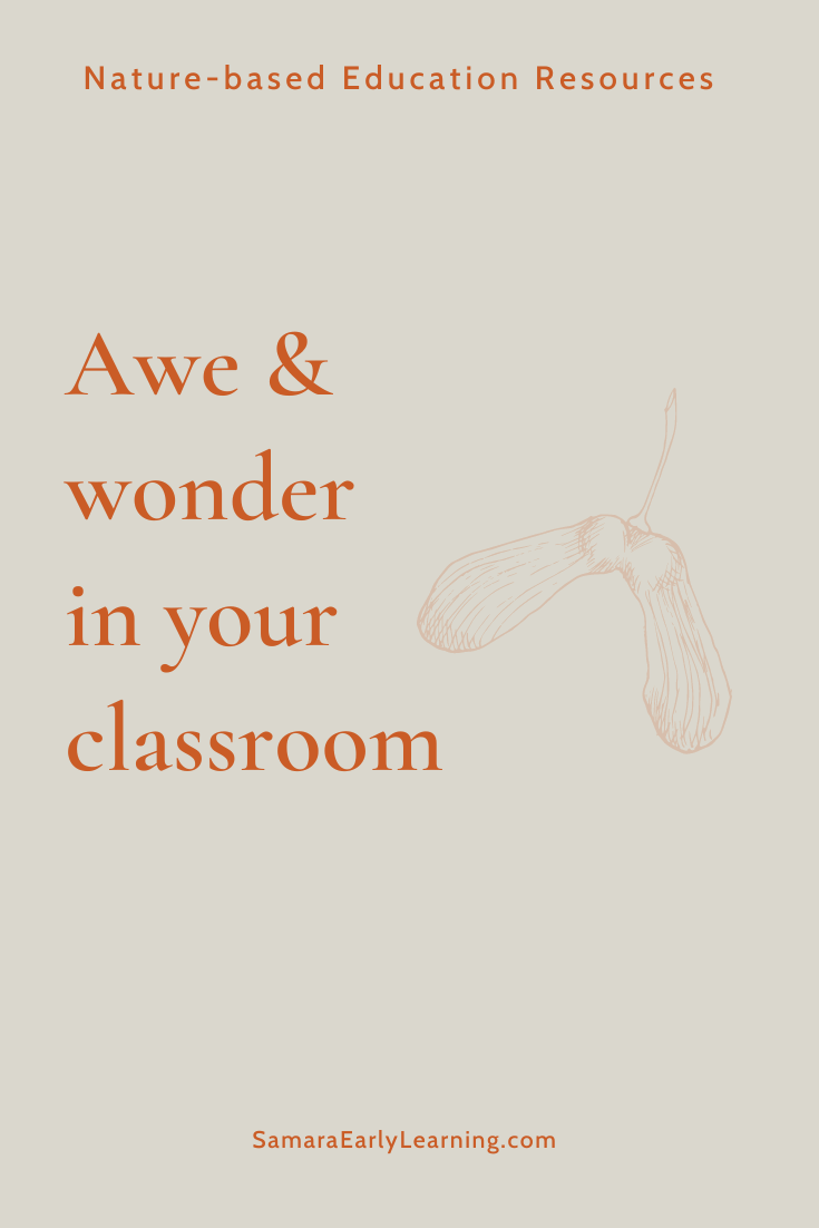 Awe and wonder in your classroom