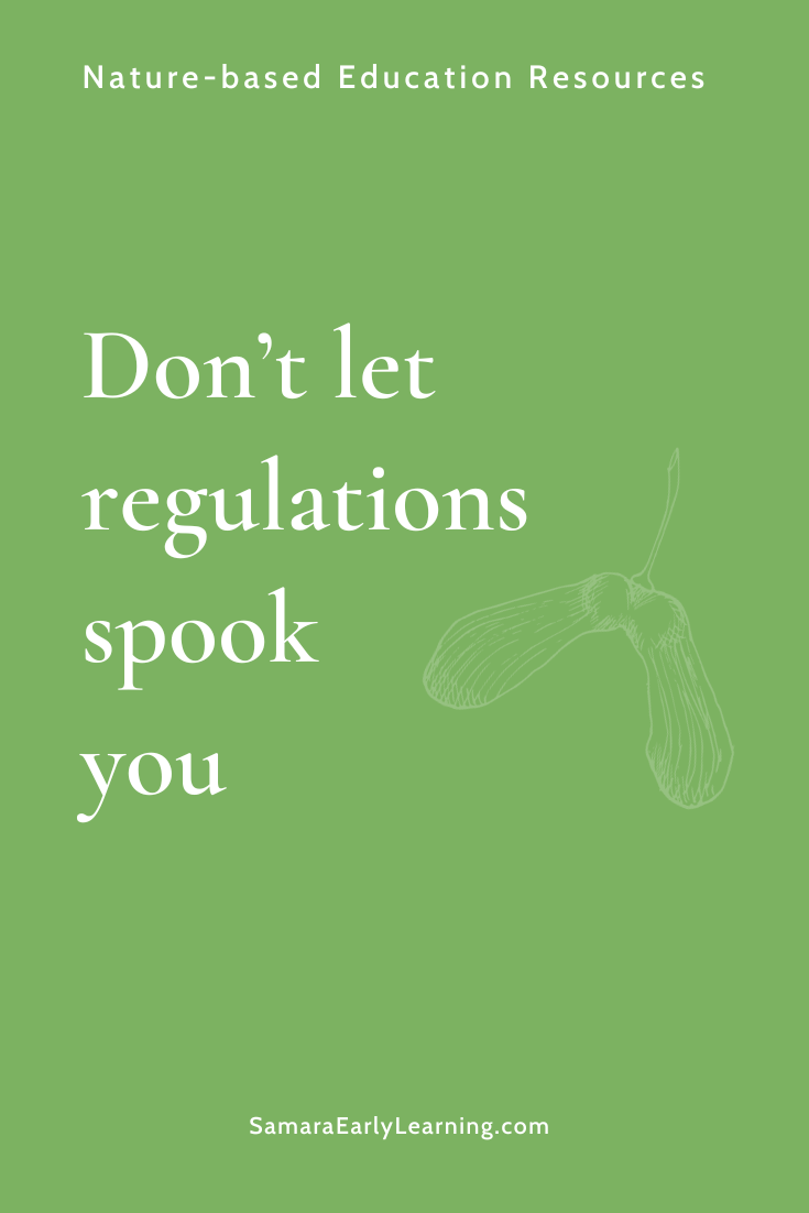 Don’t let regulations spook you