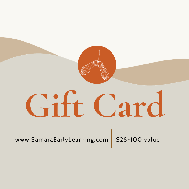 Samara Early Learning Gift Card