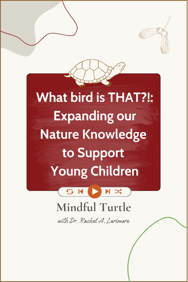 What bird is THAT?!: Expanding our nature knowledge to support young children