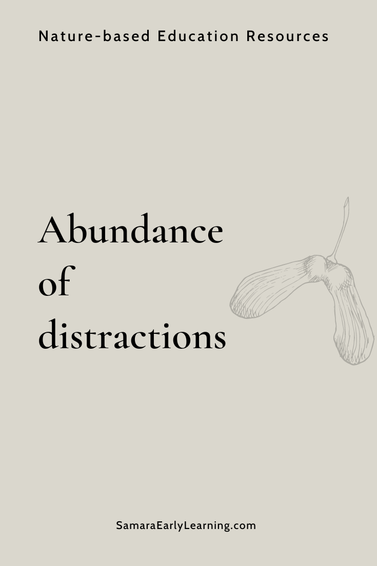 Abundance of Distractions