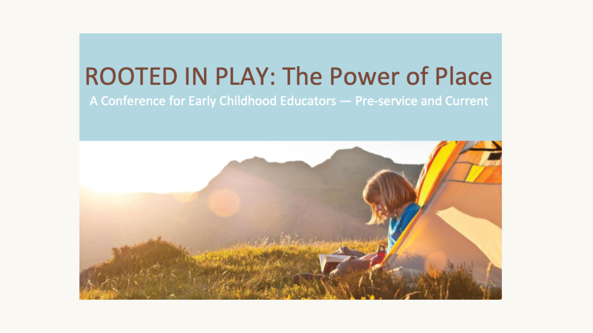 Rooted in Play: The Power of Place Conference 2024