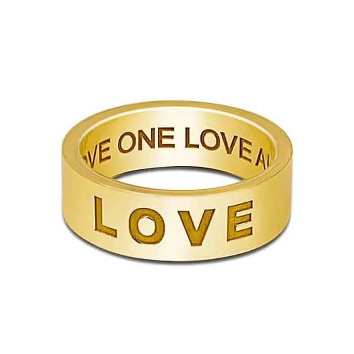 True Love Waits Chain Ring