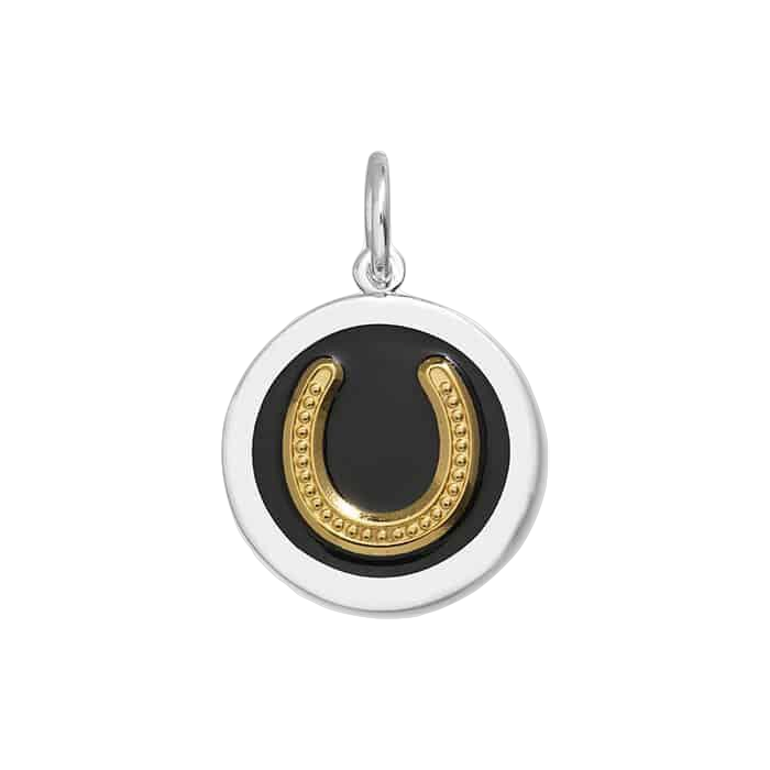 Horseshoe Gold Pendant Good Luck Lola Company
