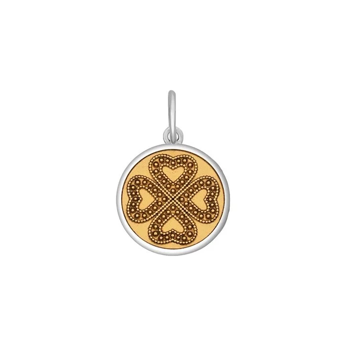 Gingko Leaf Two-tone Pendant Necklace and Bracelet Set