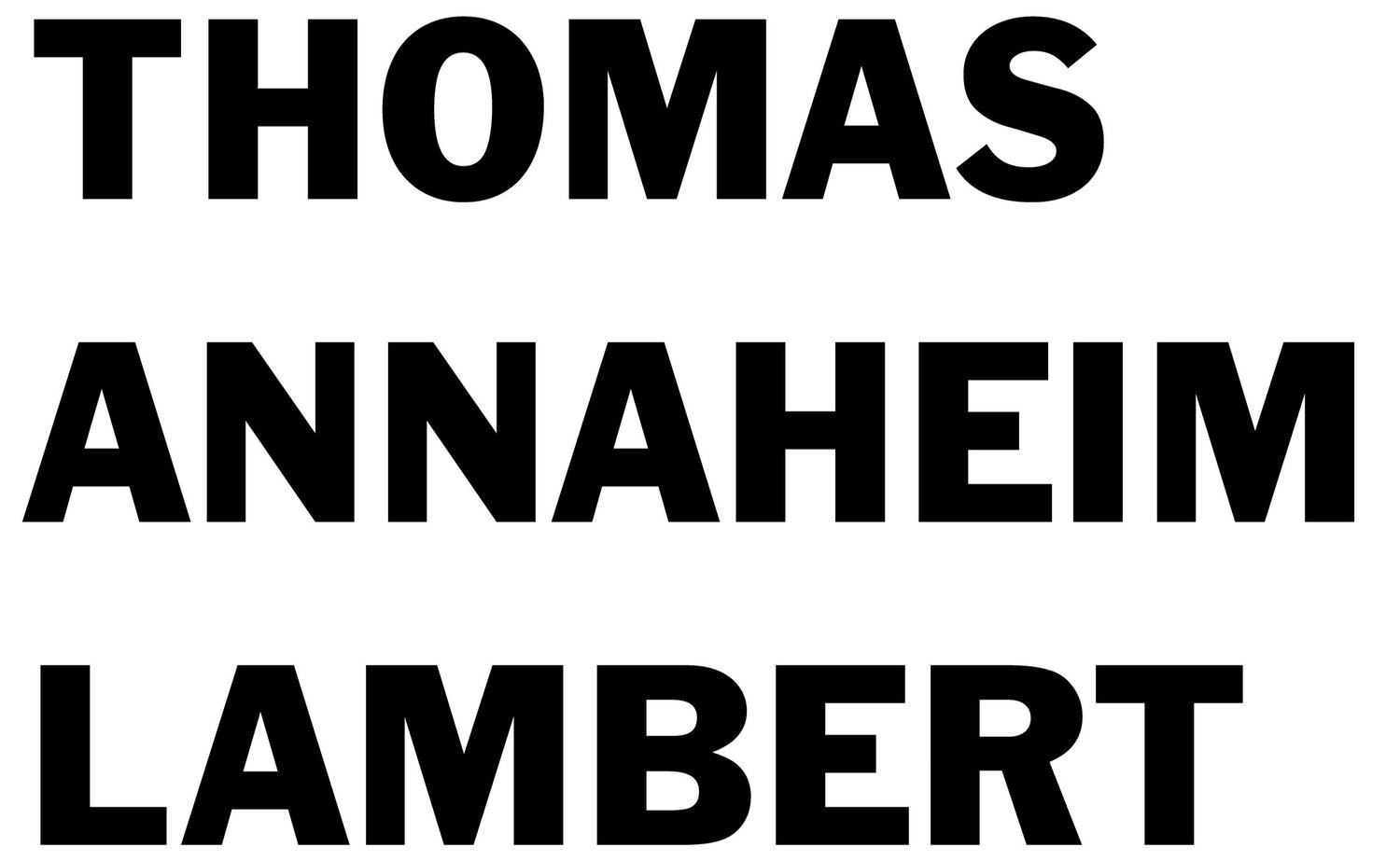 Thomas Annaheim Lambert