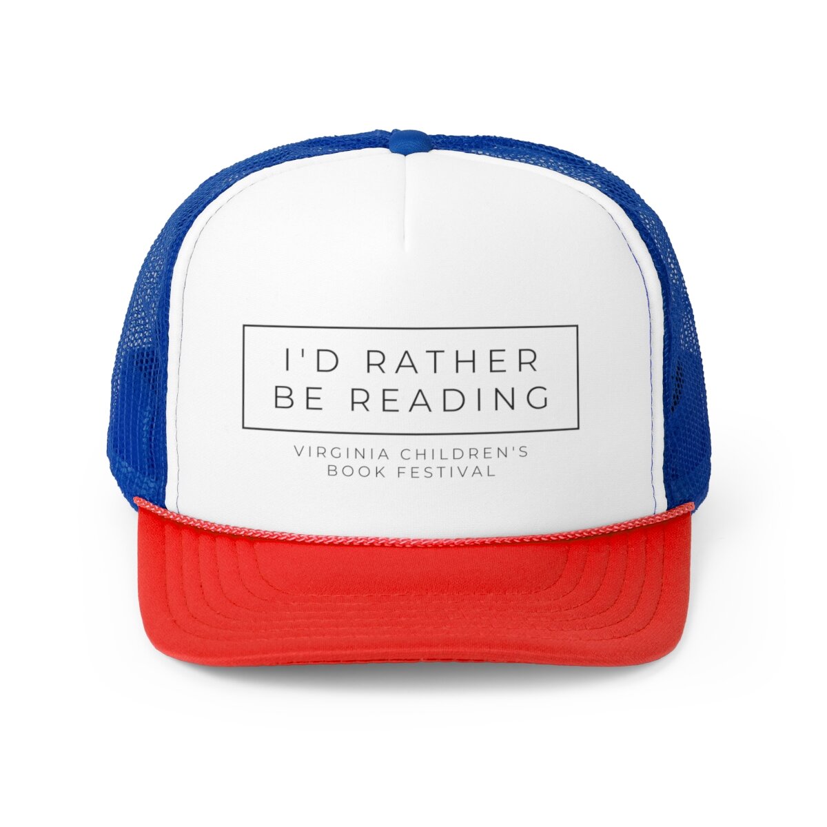 I d Rather Be Reading Trucker Caps Virginia Children s Book Festival