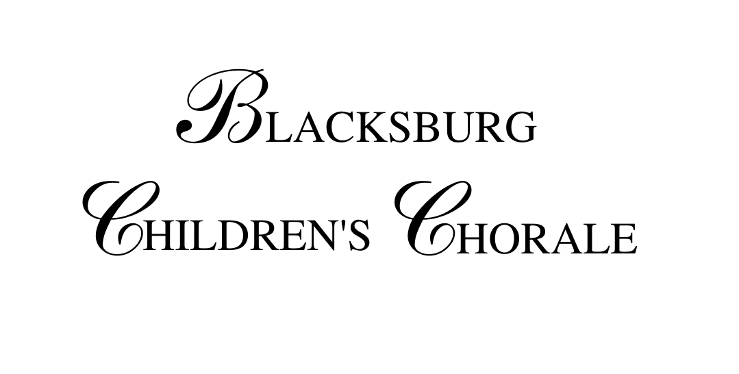 Blacksburg Children's Chorale