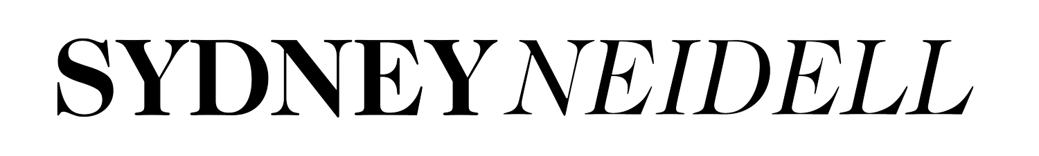 Sydney Neidell Portfolio