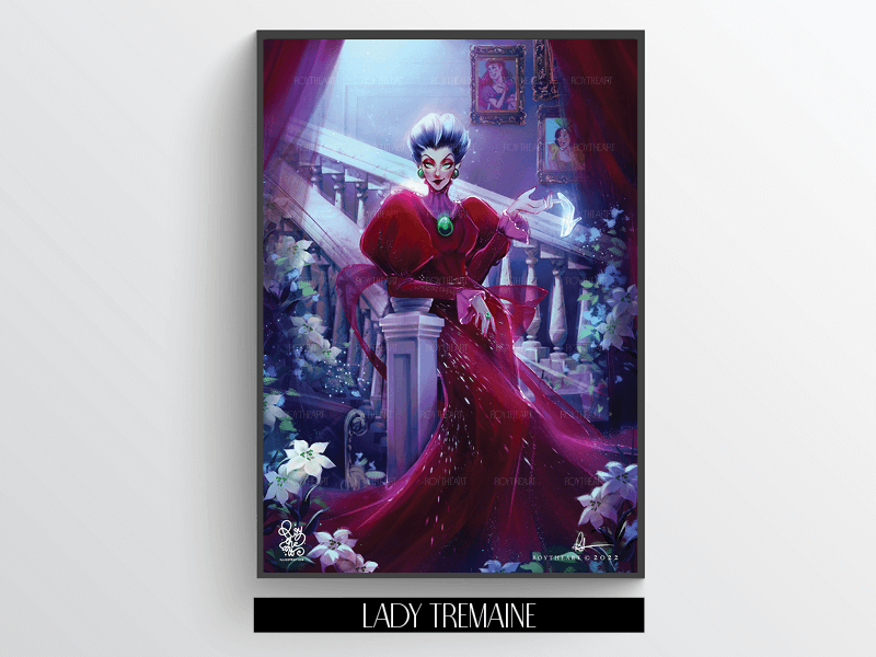 Unleash the Dark Side with Disney Villains: A Sinister Collection!  Roy  The Art