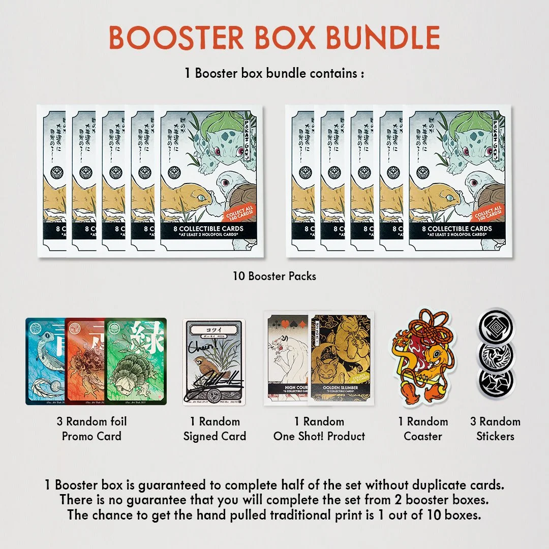 Pokai Gaku Booster Box ART YEUH Pokai Gaku Booster Box ART YEUH